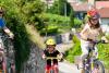 In bici con i bambini